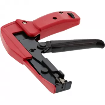 Utensile per fascette con dispositivo di taglio InLine per fascette 2,2–4,8 mm, tenditore manuale
