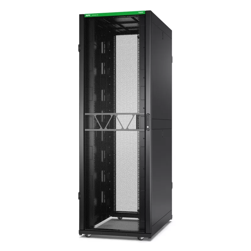 APC NetShelter SX Server Rack Gen 2, 48U, 2258H x 750B x 1200T mm, con pareti laterali, nero