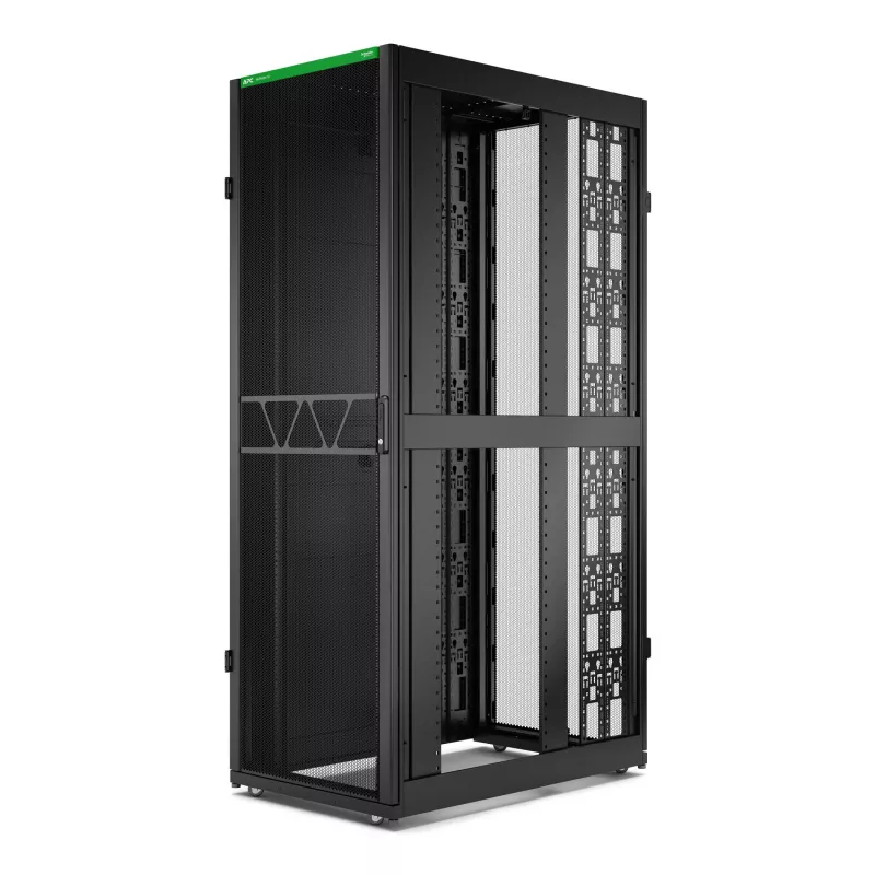 APC NetShelter SX Server Rack Gen 2, 48U, 2258H x 750B x 1200T mm, con pareti laterali, nero
