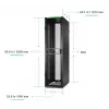 APC NetShelter SX Gen 2 AR3107B2 armadio di rete, altezza 2258 mm