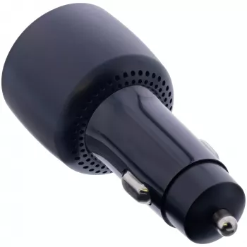 Caricabatterie da auto USB InLine Power Delivery, 2x USB-C + QC USB-A, nero
