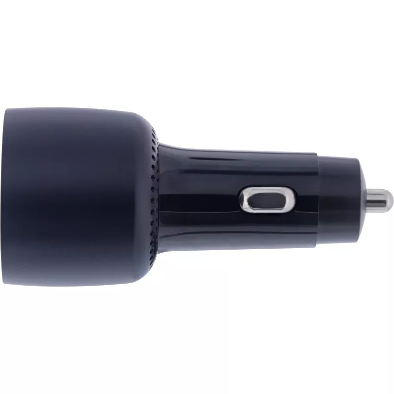Caricabatterie da auto USB InLine Power Delivery, 2x USB-C + QC USB-A, nero
