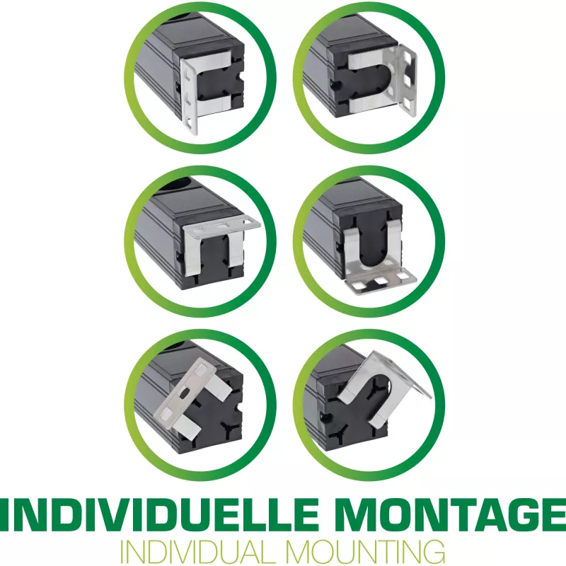 InLine 16411S Protezione da sovratensione nero 7 uscite AC 2 m