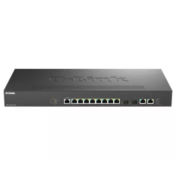 D-Link DMS-1250-12TP/E Switch di rete gestito 2.5G Ethernet (100/1000/2500) Power over Ethernet (PoE) nero