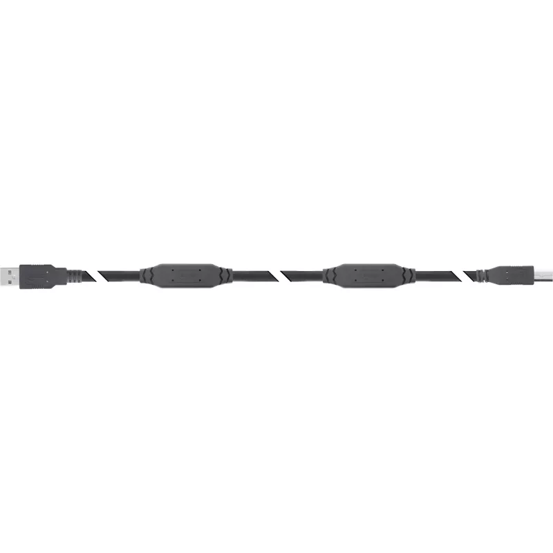 InLine cavo attivo USB 2.0, USB-A maschio su USB-B maschio, 25m