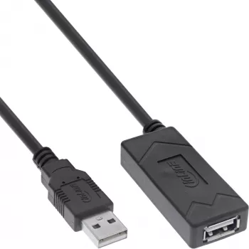 InLine prolunga attiva USB 2.0 USB-A maschio/femmina 5 m 0,48 Gbit/s