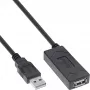 InLine prolunga attiva USB 2.0 USB-A maschio/femmina 5 m 0,48 Gbit/s