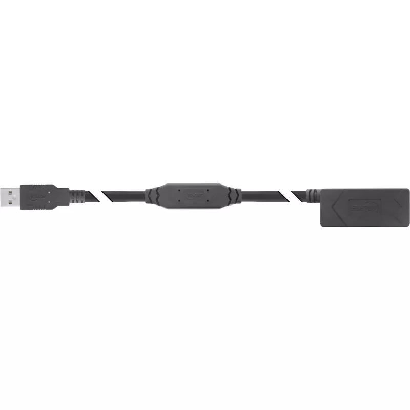 InLine prolunga attiva USB 2.0 USB-A maschio/femmina 25m 0,48 Gbit/s