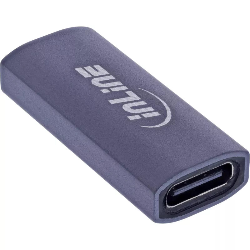 Adattatore USB-C InLine 35900E grigio connettore 1 USB-C connettore 2 USB-C