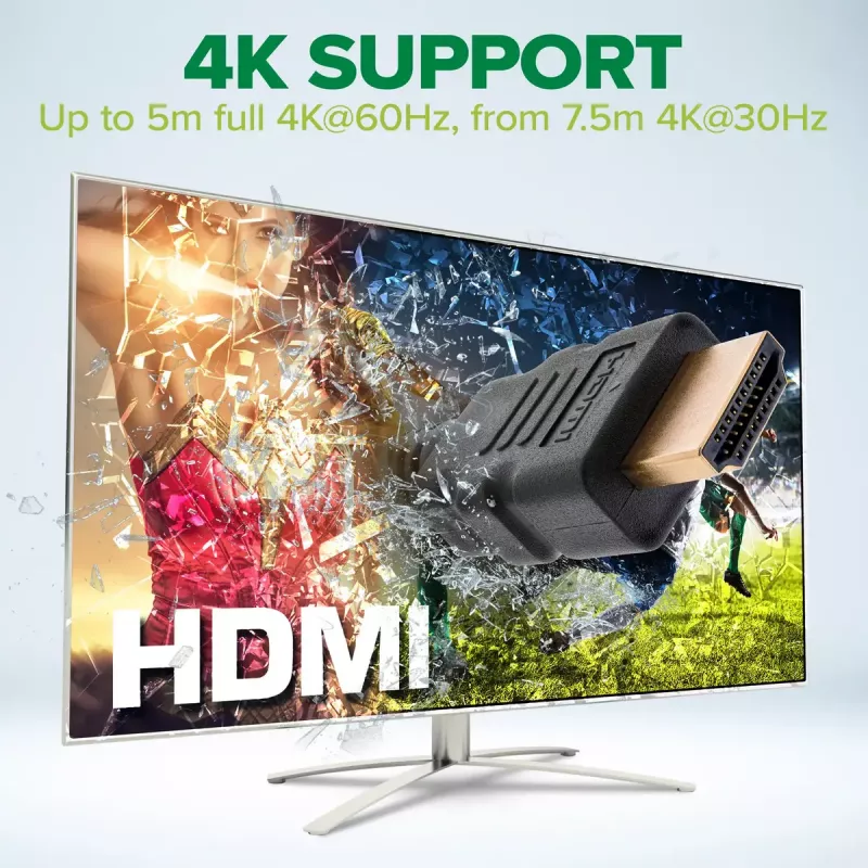 InLine cavo HDMI, HDMI High Speed con Ethernet, maschio/maschio, nero, 3m