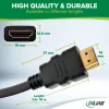 InLine cavo HDMI, HDMI High Speed con Ethernet, maschio/maschio, nero, 3m