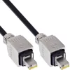 Avvolgicavo di rete InLine Harting Cat.6A RJ-45 50m nero