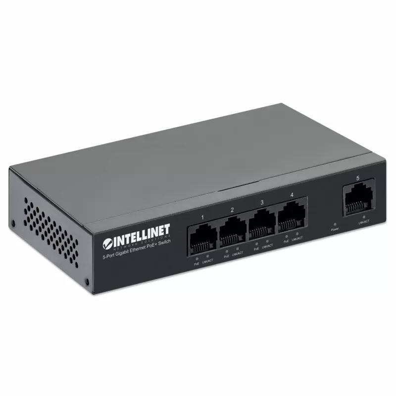 Intellinet 561792 switch di rete Gigabit Ethernet (10/100/1000) Power over Ethernet (PoE) nero