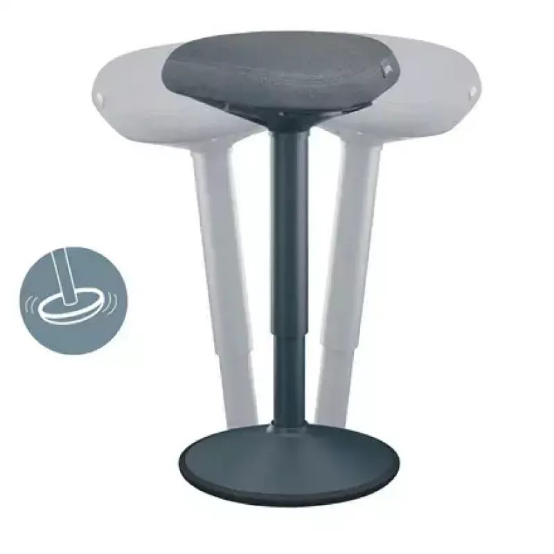 Sedia da ufficio Leitz 65450089 seduta imbottita grigio struttura in plastica