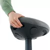 Sedia da ufficio Leitz 65450089 seduta imbottita grigio struttura in plastica