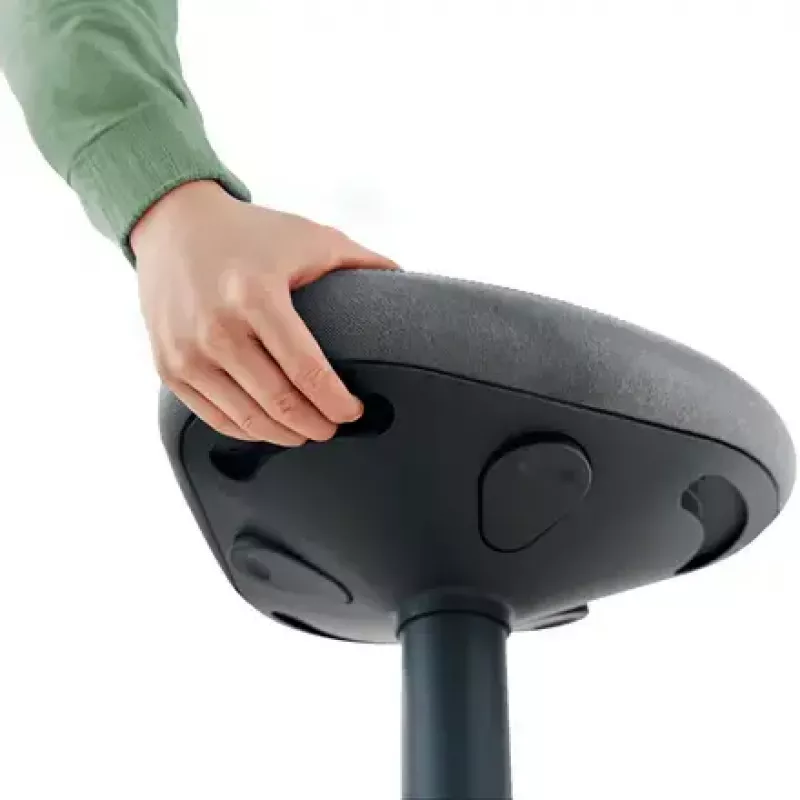 Sedia da ufficio Leitz 65450089 seduta imbottita grigio struttura in plastica