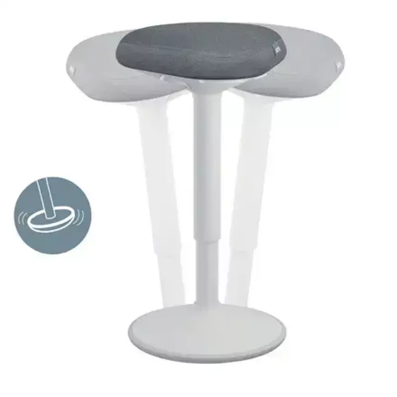 Sedia da ufficio Leitz 65450085 seduta imbottita grigio struttura in plastica