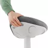 Sedia da ufficio Leitz 65450085 seduta imbottita grigio struttura in plastica