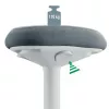 Sedia da ufficio Leitz 65450085 seduta imbottita grigio struttura in plastica