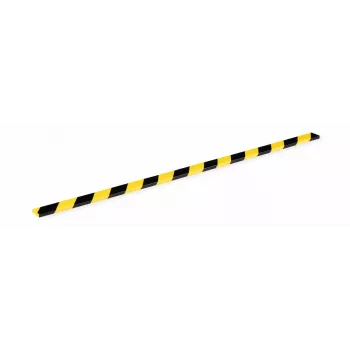 Durable S10 nastro piatto in plastica 1000mm nero giallo 40mm