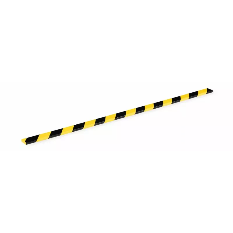 Durable S10 nastro piatto in plastica 1000mm nero giallo 40mm