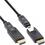 Cavo HDMI AOC InLine, Ultra High Speed HDMI, 8K4K, connettore rimovibile, 15m