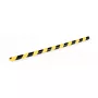 Durable C25R prodotto in poliuretano nero giallo arrotondato 1000 mm