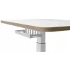 Piano per scrivania Leitz 65340001 quadrato alluminio grigio scuro 600x800x650mm