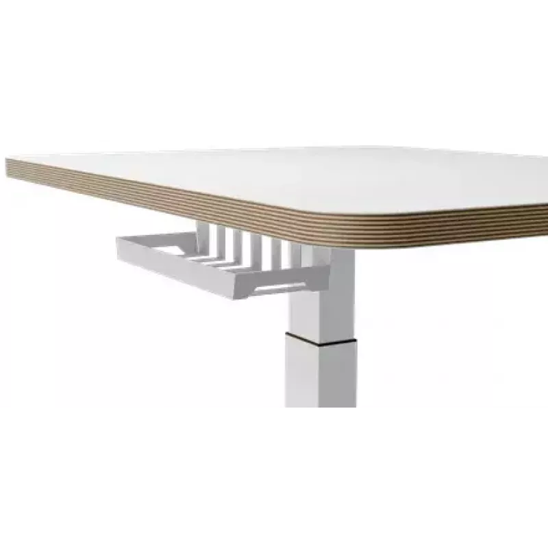 Piano per scrivania Leitz 65340001 quadrato alluminio grigio scuro 600x800x650mm