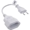 Cavo di alimentazione InLine 16680W bianco 0,2 m CEE7/16