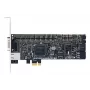 Scheda di espansione ASUS IPMI EXPANSION CARD‑SI PCIe con RJ‑45 e VGA, nero/argento