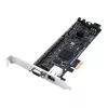 Scheda di espansione ASUS IPMI EXPANSION CARD‑SI PCIe con RJ‑45 e VGA, nero/argento
