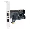 Scheda di espansione ASUS IPMI EXPANSION CARD‑SI PCIe con RJ‑45 e VGA, nero/argento