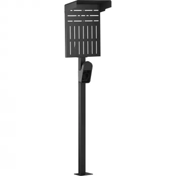 Supporto InLine 59989C accessorio per caricabatterie per veicoli elettrici acciaio nero 400x200x1667mm