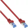Cavo di rete InLine 72600R rosso 10 m Cat6a S/FTP (S-STP)