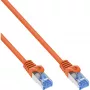Cavo di rete InLine 72600O arancione 10 m Cat6a S/FTP (S-STP)