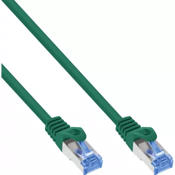 Cavo di rete InLine 72614G verde 1,5 m Cat6a S/FTP (S-STP)