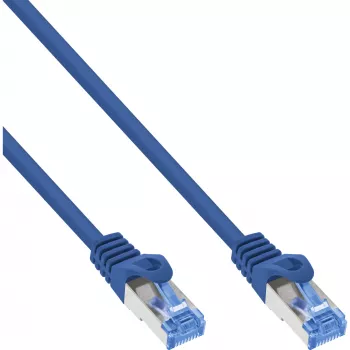 Cavo di rete InLine 72614B blu 1,5 m Cat6a S/FTP (S-STP)