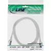 Cavo di rete InLine 72655 grigio 0,5 m Cat6a S/FTP (S-STP)