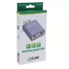 Adattatore audio InLine 33051E USB Type-A grigio 42mm x 30mm x 12mm