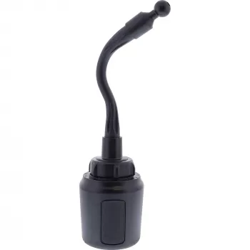 InLine 23156P Adattatore base portabicchieri per supporti auto, nero