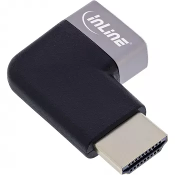 Adattatore HDMI InLine 17991E nero grigio placcato oro