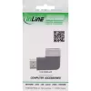 Adattatore HDMI InLine 17991E nero grigio placcato oro