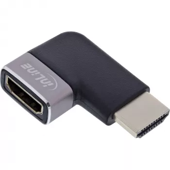Adattatore HDMI InLine 17991D nero grigio placcato oro