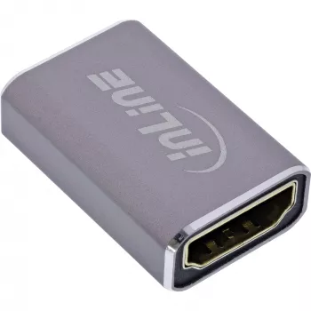 Adattatore HDMI InLine 17991A grigio placcato oro