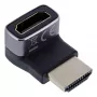 Adattatore HDMI InLine 17991G nero grigio placcato oro
