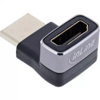 Adattatore HDMI InLine 17991G nero grigio placcato oro