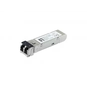LevelOne ricetrasmettitore SFP multimode 2.5 Gbps, 300 m, 850 nm, fibra ottica, 2500 Mbit/s, SFP, LC, 50/125 µm, 300 m