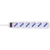 InLine 16461Z ciabatta 1,5 m 6 prese AC per uso interno bianco