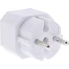 Adattatore spina Tipo F Tipo C spina Euro bianco InLine 16471D